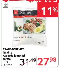 Selgros TRANSOURMET Quality Avocado jumătăți sărate Ofertă