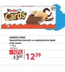 Selgros Kinder Cards Ofertă