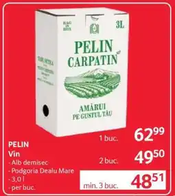 Selgros PELIN Vin Ofertă