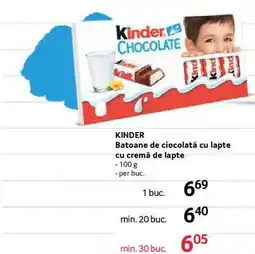Selgros KINDER Ofertă