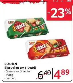 Selgros ROSHEN Biscuiți cu umplutură Ofertă