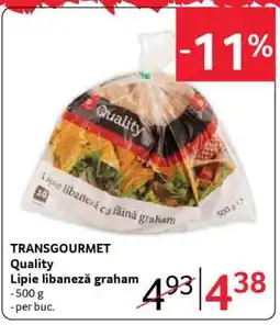 Selgros TRANSCOURMET Quality Lipie libaneză graham Ofertă