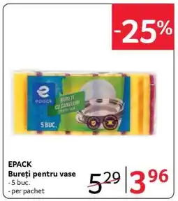 Selgros EPACK Bureți pentru vase Ofertă