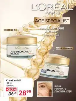 Selgros Cremă antirid Ofertă
