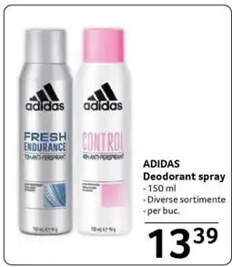 Selgros Adidas Deodorant spray Ofertă