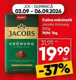 PROFI Cafea măcinată JACOBS KRONUNG 250g Ofertă