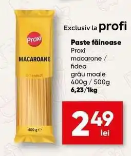 PROFI Paste făinoase Proxi Ofertă