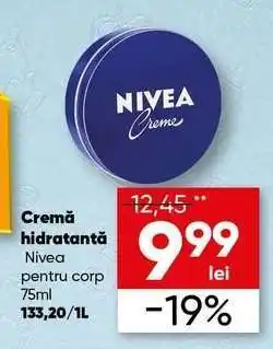 PROFI Cremă hidratantă Nivea Ofertă