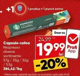PROFI Capsule cafea Nespresso Ofertă