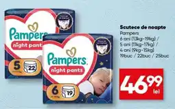PROFI Scutece de noapte Pampers Ofertă