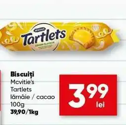 PROFI Biscuiți McVitie's Tartlets lămâie/cacao Ofertă
