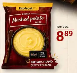Selgros Ecofrost dinner mashed potato dure Ofertă
