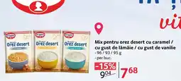 Selgros Dr.Oetker Orez desert Ofertă