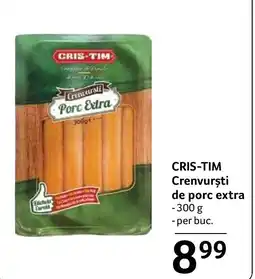 Selgros Cris-tim crenvurști de porc extra Ofertă