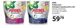Selgros Ariel professional detergent capsule pentru rufe Ofertă