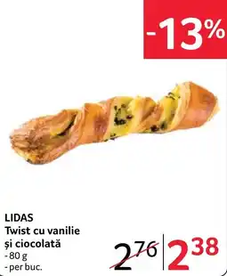 Selgros Lidas twist cu vanilie si ciocolata Ofertă