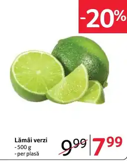 Selgros Lămâi verzi Ofertă