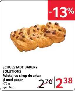 Selgros Schulstadt Bakery Solutions Foietaj cu sirop de arțar și nuci pecan Ofertă