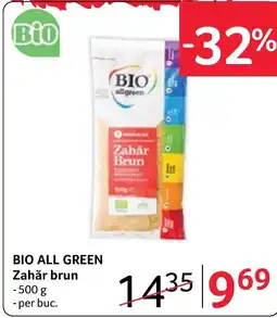 Selgros Bio allgreen Zahăr brun Ofertă