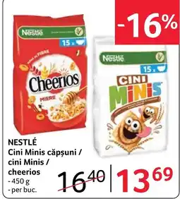 Selgros Nestlé cini minis căpșuni / cini minis / cheerios Ofertă