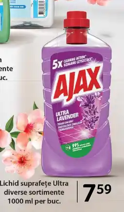 Selgros Ajax lichid suprafete ultra Ofertă