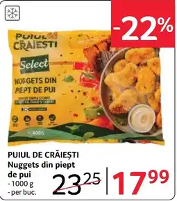 Selgros Puiul de Craiesti Nuggets din piept de pui Ofertă