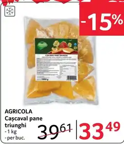 Selgros Agricola Cașcaval pane triunghi Ofertă