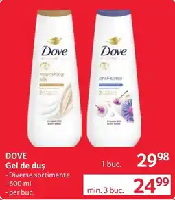 Selgros Dove gel de duș Ofertă