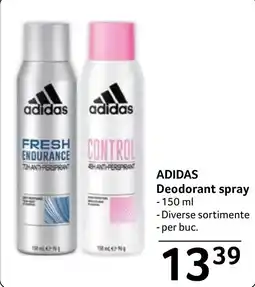 Selgros adidas deodorant spray Ofertă