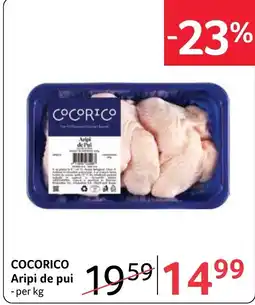 Selgros Cocorico aripi de pui Ofertă