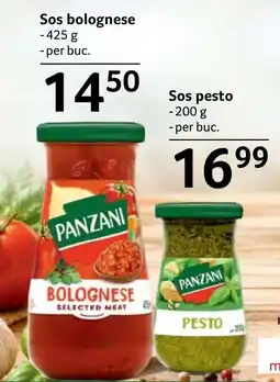 Selgros Panzani sos bolognese Ofertă