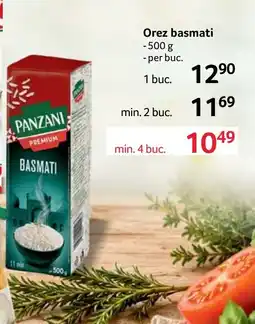 Selgros Panzani basmati Ofertă