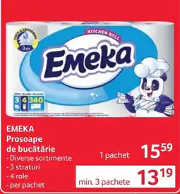 Selgros Emeka prosoape de bucătărie Ofertă