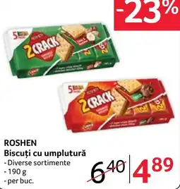 Selgros Roshen biscuți cu umplutură Ofertă