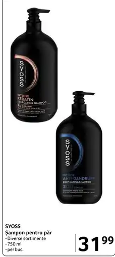 Selgros Syoss şampon pentru păr Ofertă