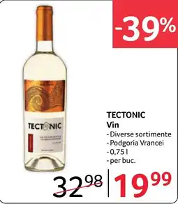 Selgros Tectonic vin Ofertă