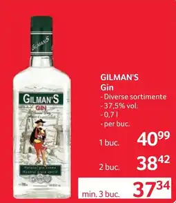 Selgros Gilman's gin Ofertă
