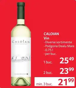 Selgros Caloian Vin Ofertă