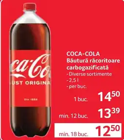 Selgros Coca-Cola Băutură răcoritoare carbogazificată Ofertă
