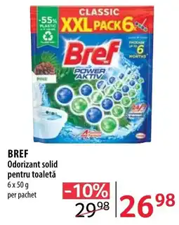 Selgros Bref odorizant solid pentru toaletă Ofertă