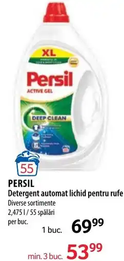Selgros Persil detergent automat lichid pentru rufe Ofertă