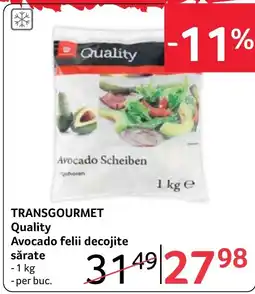 Selgros Transgourmet Quality Avocado felii decojite sărate Ofertă
