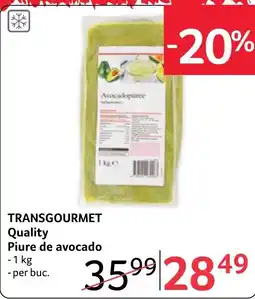 Selgros Transgourmet Quality Piure de avocado Ofertă