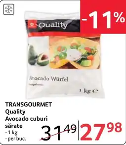 Selgros Transgourmet Quality Avocado cuburi sărate Ofertă
