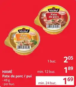 Selgros Hamé pate de porc / pui Ofertă