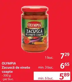 Selgros Olympia zacusca de vinete coapte Ofertă