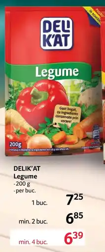 Selgros Delik'at legume Ofertă