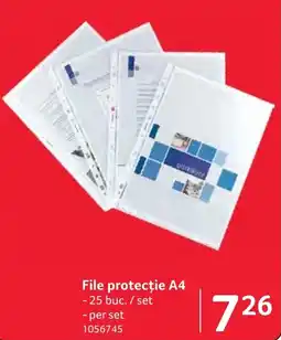 Selgros File protectie A4 Ofertă