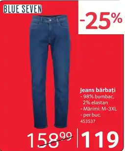 Selgros Blue Seven jeans bărbați Ofertă