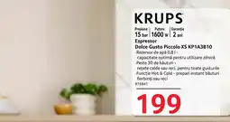 Selgros Krups espressor dolce gusto piccolo xs kp1a3b10 Ofertă